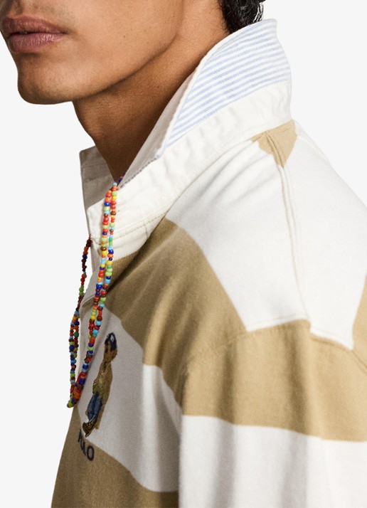 Ralph Lauren Regular fit polo met logoborduring - detail 2 camel