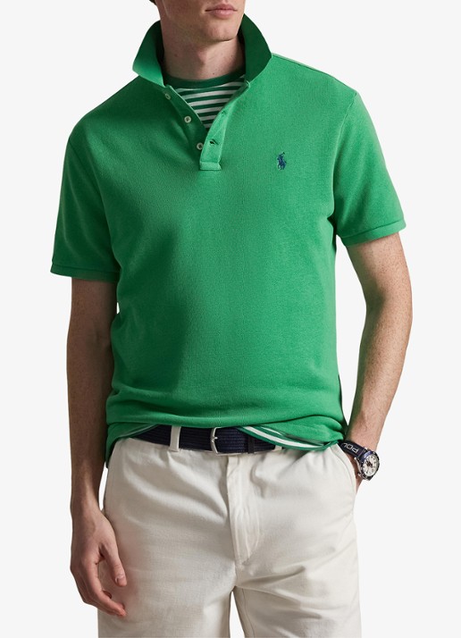 Ralph Lauren Regular fit polo van badstof met logo