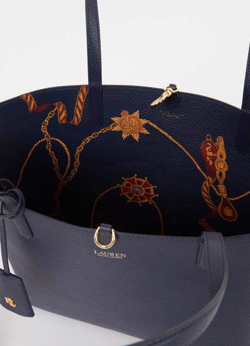 Ralph Lauren Reversible schoudertas met uitneembaar etui - detail 3 donkerblauw