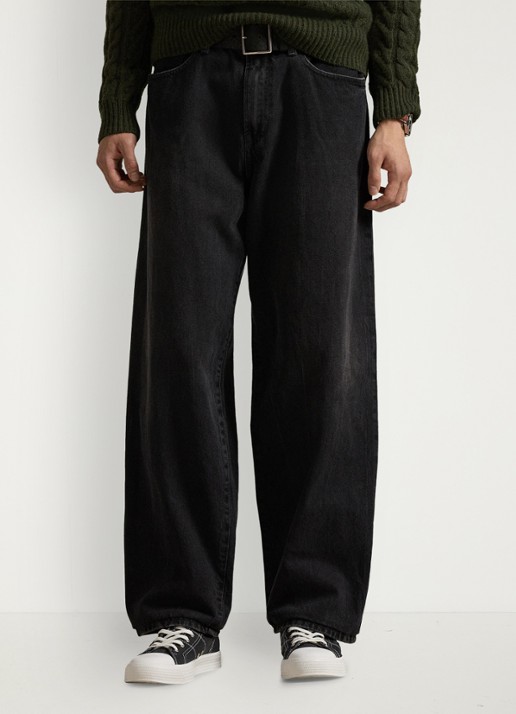Ralph Lauren Rivington relaxed fit jeans met donkere wassing