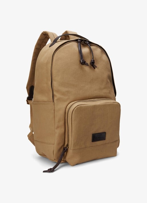 Ralph Lauren Rugzak van canvas met logo - detail montana khaki / khaki