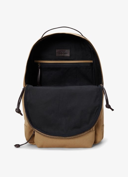 Ralph Lauren Rugzak van canvas met logo - detail 2 montana khaki / khaki