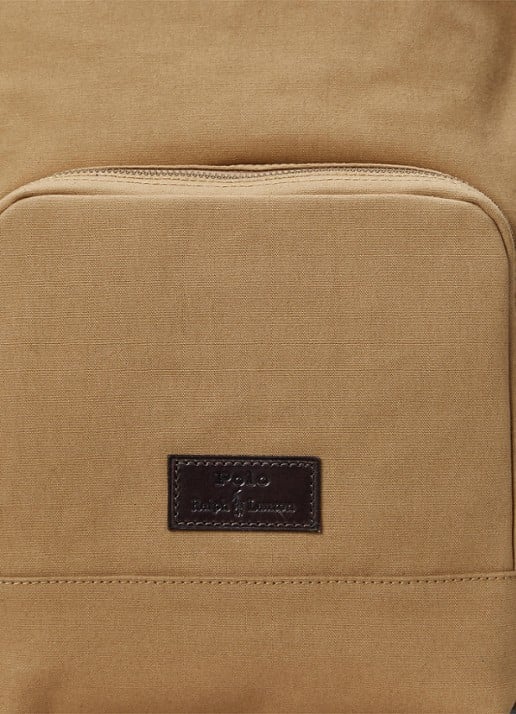 Ralph Lauren Rugzak van canvas met logo - detail 3 montana khaki / khaki