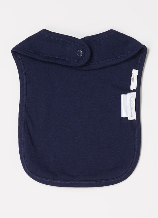 Ralph Lauren Slab met logoborduring - voorkant 2 blauw