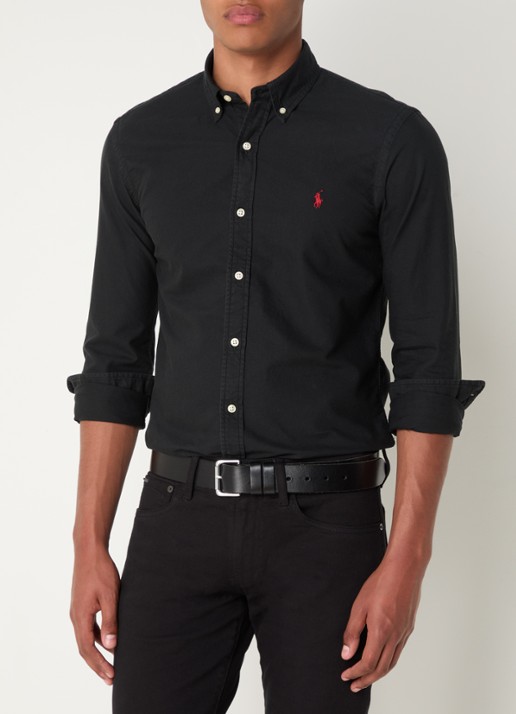 Ralph Lauren Slim fit button-down overhemd van katoen