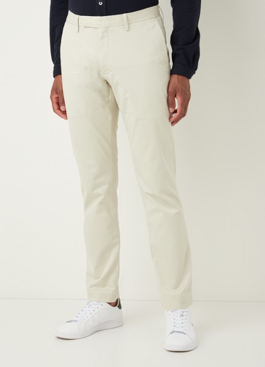 Ralph Lauren Slim fit chino met stretch - detail 2 basic sand