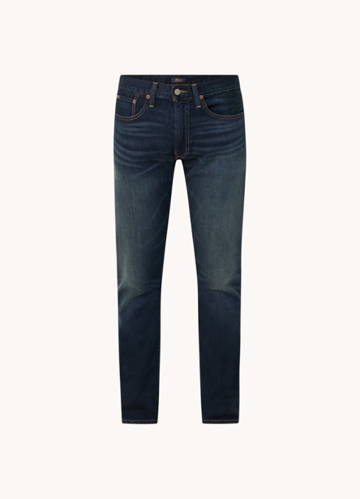 Ralph Lauren Slim fit jeans met donkere wassing  - voorkant 3 murphy stretch / indigo