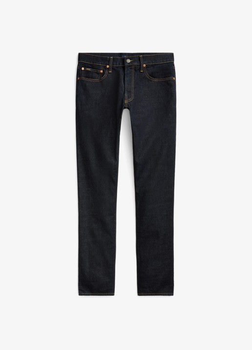 Ralph Lauren Slim fit jeans met donkere wassing - voorkant 2 rinse stretch-2wkn