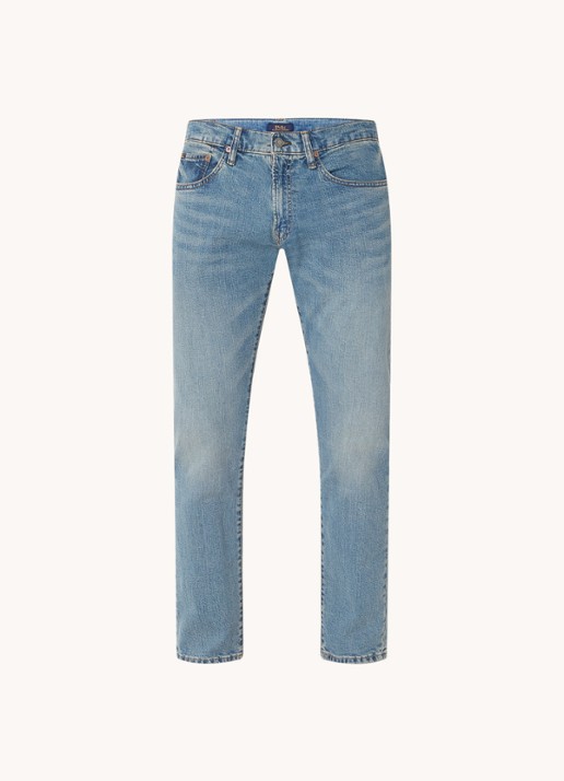 Ralph Lauren Slim fit jeans met medium wassing - voorkant dixon stretch