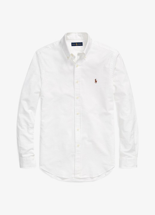 Ralph Lauren Slim fit overhemd met logoborduring