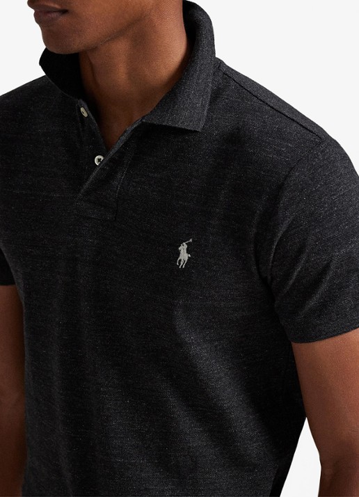 Ralph Lauren Slim fit overhemd met logoborduring - detail 9 plaid / dark blue - blauw