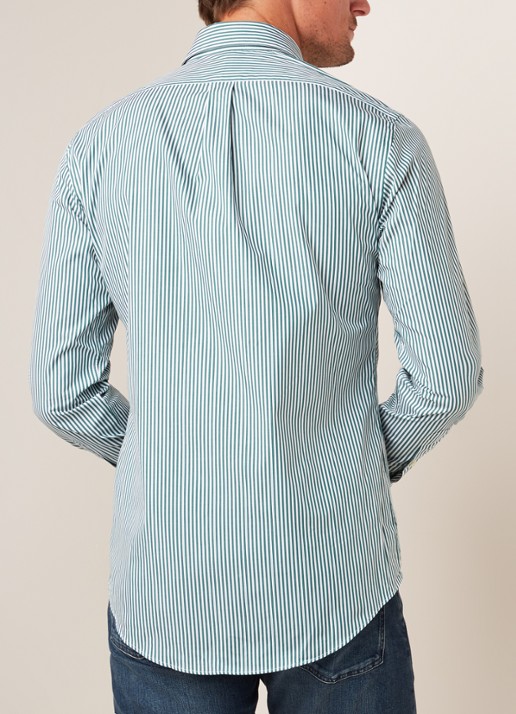 Ralph Lauren Slim fit overhemd met streepdessin - achterkant green