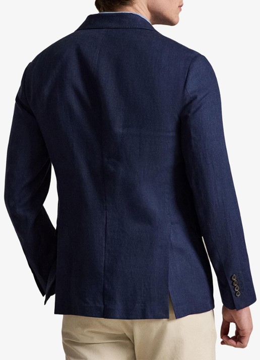 Ralph Lauren Slim fit polo van piqué katoen - achterkant 5 college green / groen