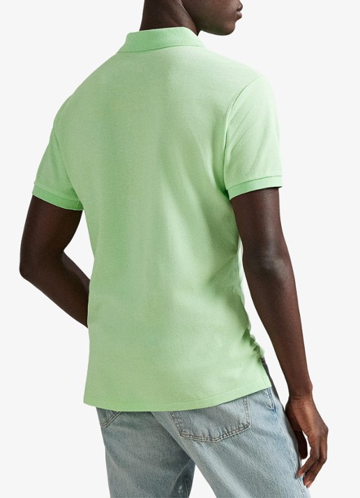 Ralph Lauren Slim fit polo van piqué katoen - achterkant 5 cruise lime/c2113-zyva