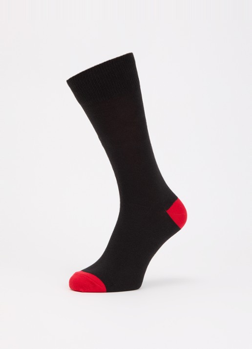 Ralph Lauren Sokken met print in 2-pack - detail rood