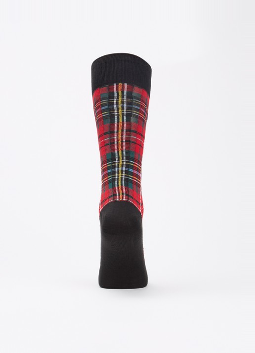 Ralph Lauren Sokken met print in 3-pack giftbox - voorkant 4 rood