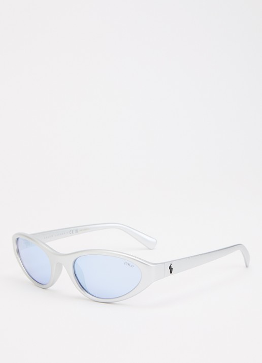 Ralph Lauren Sport zonnebril PH4248U - voorkant 4 zilver