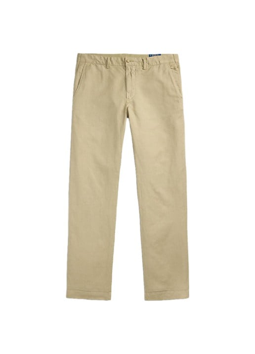 Ralph Lauren Straight fit chino in linnenblend