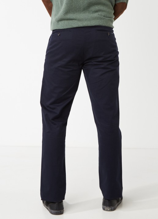 Ralph Lauren Straight fit chino met stretch - achterkant 3 aviator navy / donkerblauw