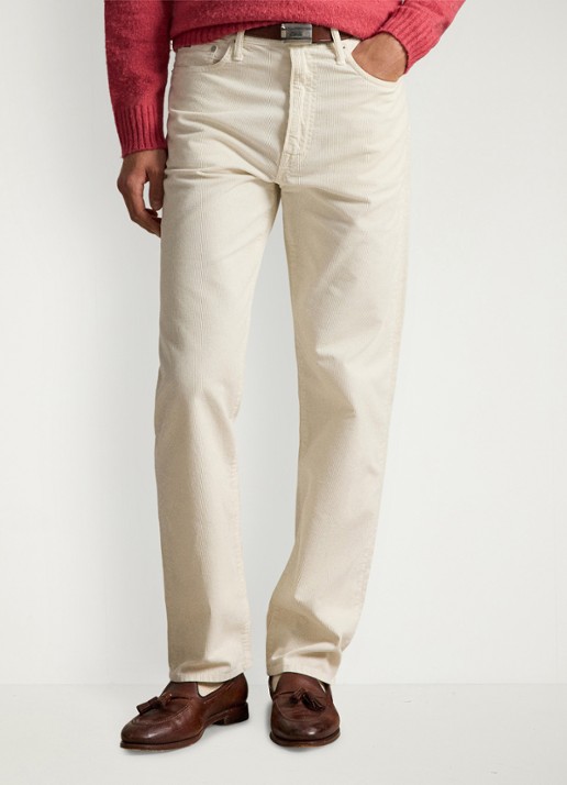 Ralph Lauren Straight fit chino van corduroy