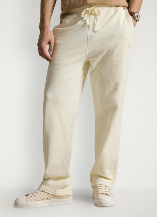Ralph Lauren Straight fit joggingbroek met steekzakken - detail 3 clubhouse cream-2ygb