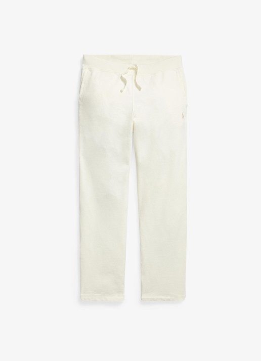 Ralph Lauren Straight fit joggingbroek met steekzakken - voorkant 5 clubhouse cream-2ygb