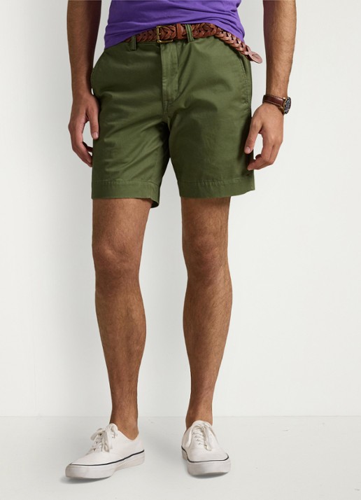Ralph Lauren Straight fit korte chino met stretch - detail 4 garden trail