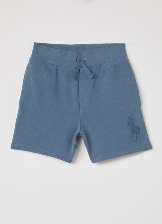 Ralph Lauren Straight fit korte jogginbroek met logoborduring