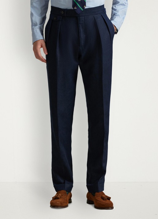 Ralph Lauren Straight fit pantalon van linnen