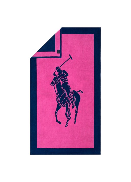 Ralph Lauren Strandlaken - 500 gr/m2 - 100 x 170 cm - achterkant 5 donkerblauw
