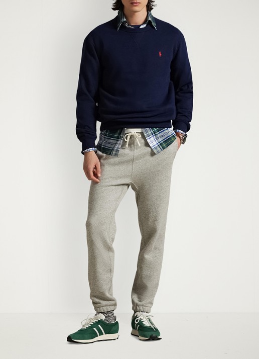 Ralph Lauren Sweater met logo - voorkant 3 cruise navy