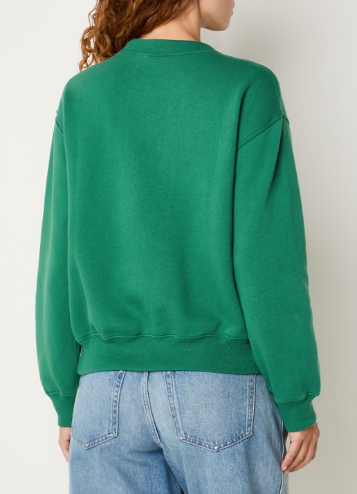 Ralph Lauren Sweater met logoborduring - achterkant 4 donkergroen
