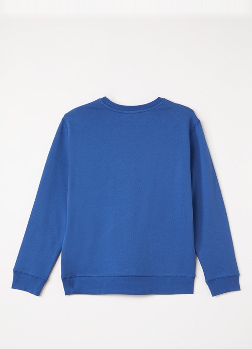 Ralph Lauren Sweater met logoborduring - voorkant 3 blauw