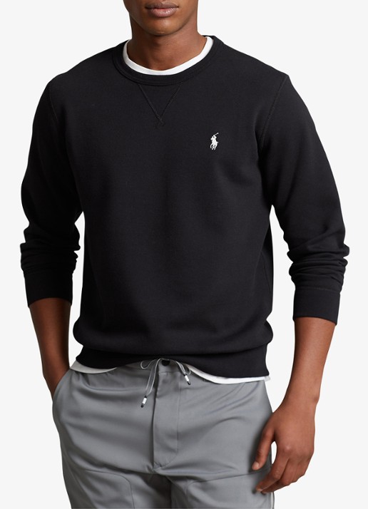 Ralph Lauren Sweater met logoborduring - detail 3 polo black