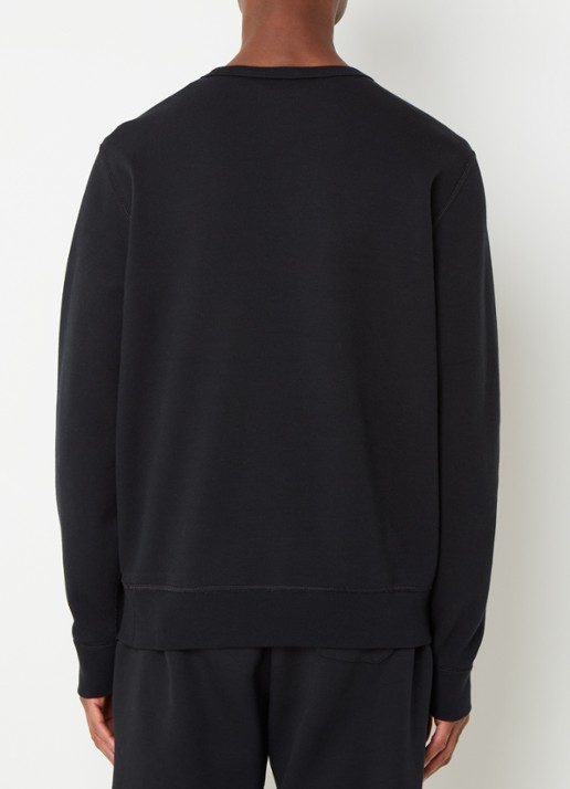 Ralph Lauren Sweater met logoborduring - achterkant 2 polo black