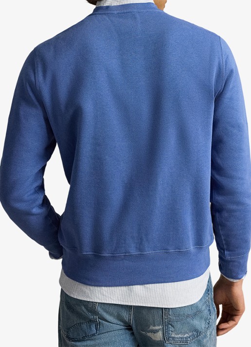 Ralph Lauren Sweater met logoprint - achterkant bastille blue / blauw