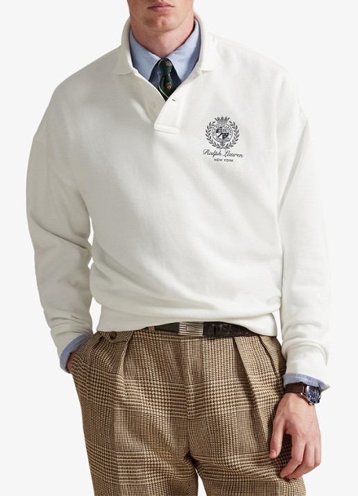 Ralph Lauren Sweater met polokraag en logo