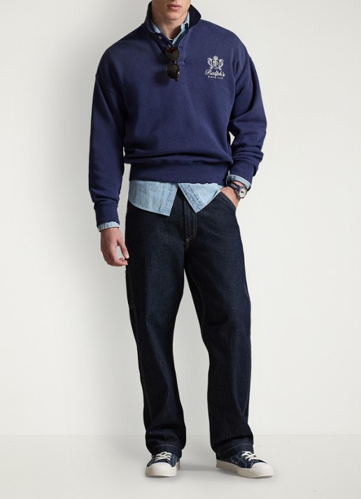 Ralph Lauren Sweater met polokraag en logoborduring