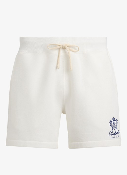Ralph Lauren Sweater met polokraag en logoborduring - voorkant white / wit