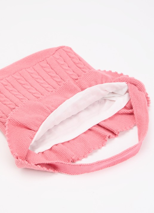 Ralph Lauren Sweater mini tas met logo - detail 2 roze