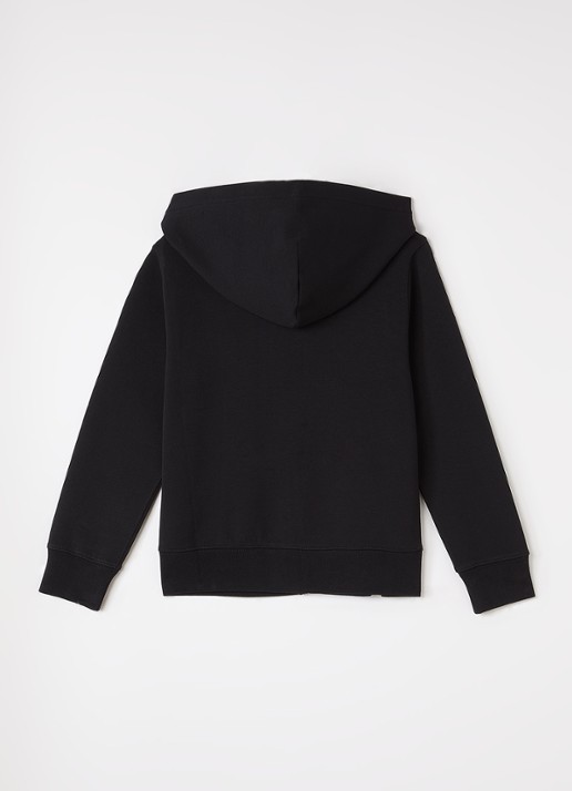 Ralph Lauren Sweatvest met capuchon - achterkant zwart