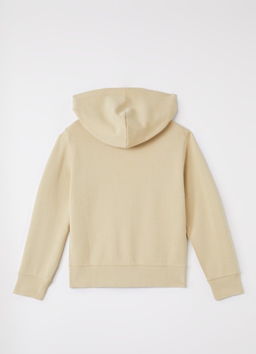 Ralph Lauren Sweatvest met capuchon - achterkant 3 beige
