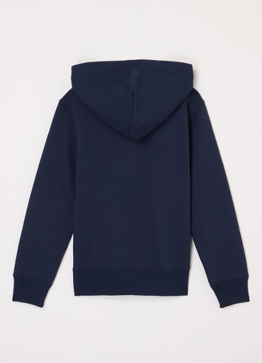 Ralph Lauren Sweatvest met logoborduring - achterkant 3 blauw
