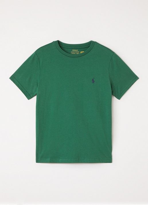 Ralph Lauren T-shirt met logo - voorkant groen