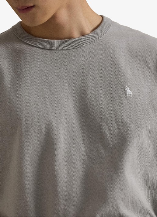 Ralph Lauren T-shirt met logoborduring - detail 2 grey dawn / grijs