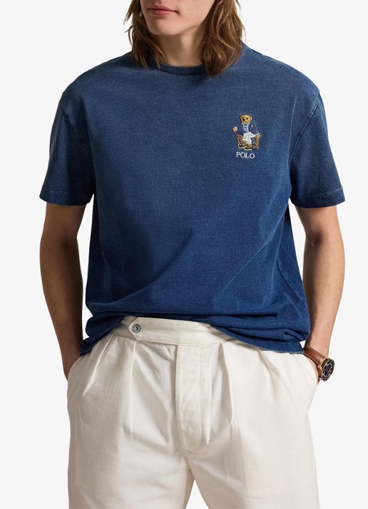 Ralph Lauren T-shirt met logoborduring