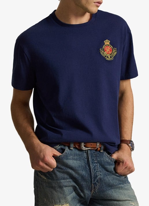 Ralph Lauren T-shirt met logoborduring