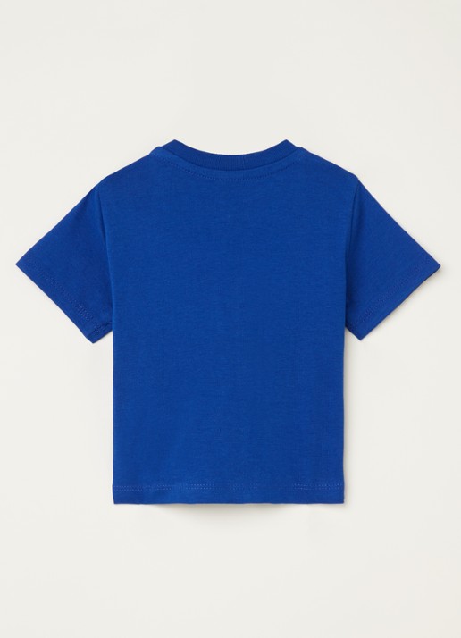 Ralph Lauren T-shirt met logoborduring - voorkant 2 blauw