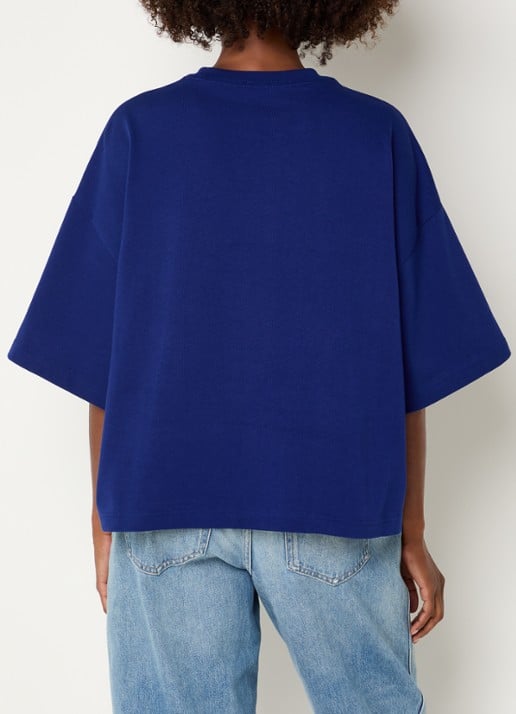 Ralph Lauren T-shirt met logoprint - achterkant 3 royalblauw