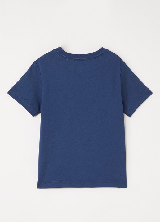Ralph Lauren T-shirt met logoprint - voorkant 2 donkerblauw
